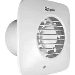 Xpelair Simply Silent DX100HTS badventilator, fugtstyring, timer, Ø100 mm, hvid