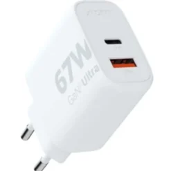 Xtorm adapter til opladning, USB-C/A, 67W