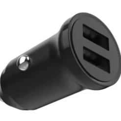 Xtorm universal biloplader, 2 x USB-A, sort