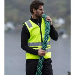 YOU Holmsund refleksvest, hi-vis gul, str. 3XL