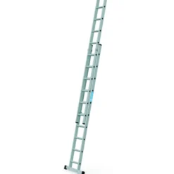 Zarges Everest 2DE skydestige 4,9 meter - 2x10 trin